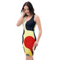 DMV 1356 Retro Art Bodycon dress