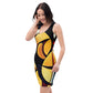 DMV 0195 Retro Art Bodycon dress