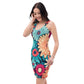 DMV 0293 Floral Bodycon dress