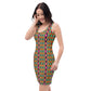 DMV 1343 Psy Artsy Bodycon dress