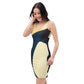 DMV 0421 Retro Art Bodycon dress