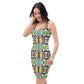 DMV 0379 Vintage Artsy Bodycon dress