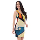 DMV 0209 Abstract Art Bodycon dress