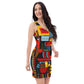 DMV 0233 Psy Art Bodycon dress