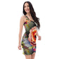 DMV 0081 Floral Bodycon dress