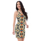 DMV 0059 Conceptual Artsy Bodycon dress