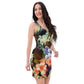 DMV 0125 Floral Bodycon dress