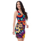 DMV 0080 Floral Bodycon dress