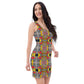 DMV 0225 Chic Boho Bodycon dress