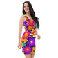 DMV 0136 Floral Bodycon dress