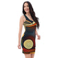 DMV 0181 Abstract Art Bodycon dress