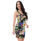 DMV 0206 Floral Bodycon dress