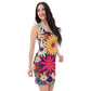 DMV 0404 Floral Bodycon dress