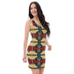 DMV 0186 Geo Boho Bodycon dress