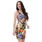 DMV 0302 Floral Bodycon dress