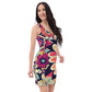 DMV 1525 Floral Bodycon dress