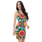 DMV 0193 Floral Bodycon dress