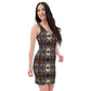 DMV 0188 Conceptual Artsy Bodycon dress