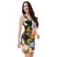 DMV 0268 Floral Bodycon dress