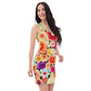 DMV 0424 Floral Bodycon dress