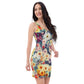 DMV 0513 Floral Bodycon dress