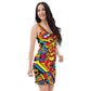 DMV 1097 Psy Art Bodycon dress