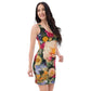 DMV 1954 Floral Bodycon dress