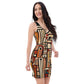 DMV 1781 Retro Art Bodycon dress