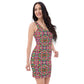 DMV 1455 Psy Artsy Bodycon dress