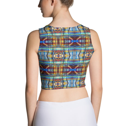 DMV 0228 Avant Garde Artsy Crop Top