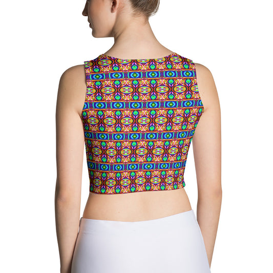 DMV 0245 Psy Artsy Crop Top