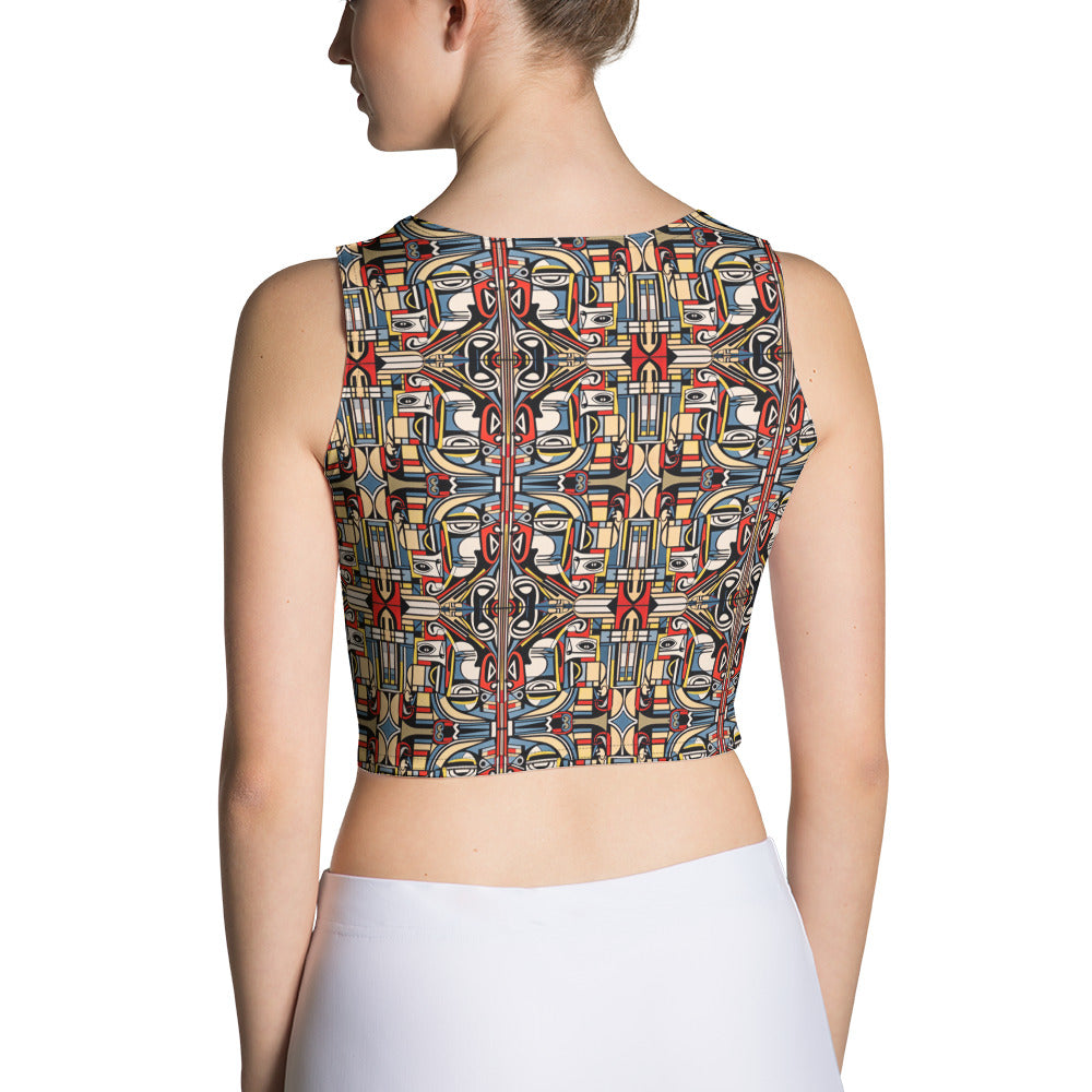 DMV 0283 Chic Boho Crop Top