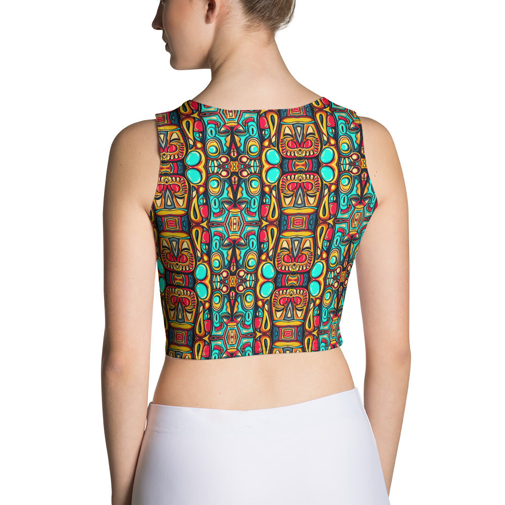 DMV 0074 Psy Artsy Crop Top