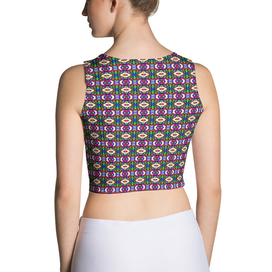 DMV 0034 Psy Artsy Crop Top