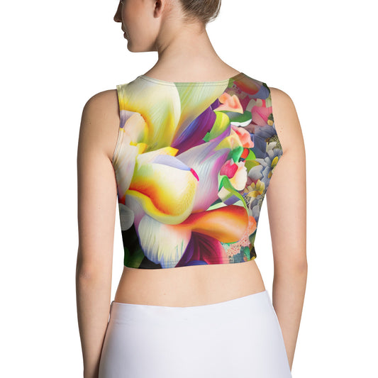 DMV 0081 Floral Crop Top