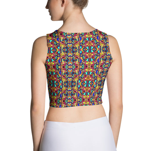 DMV 0045 Psy Artsy Crop Top