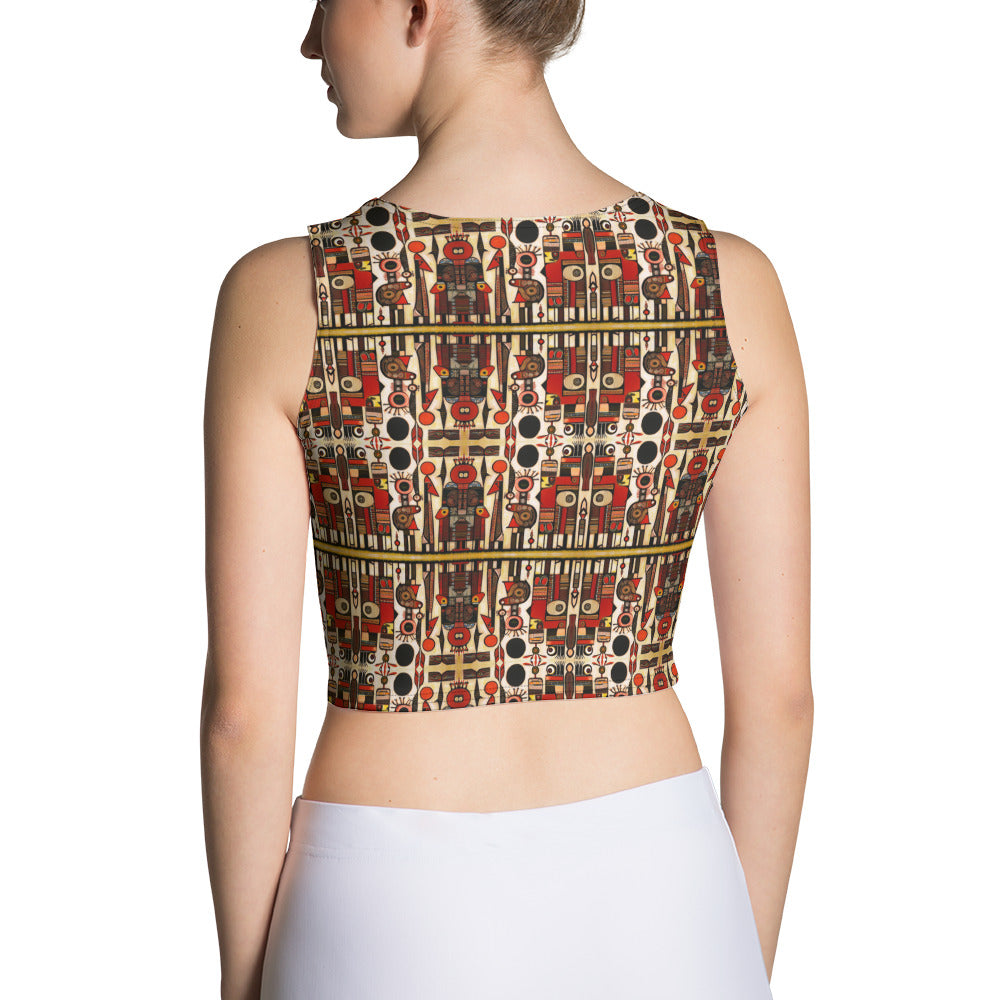 DMV 0082 Classic Boho Crop Top