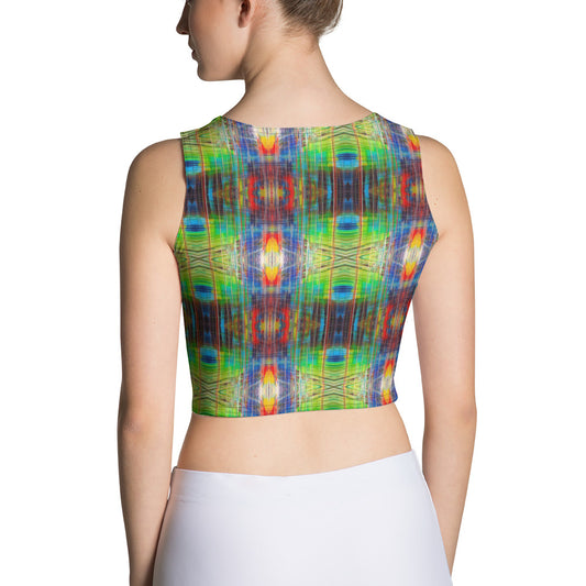 DMV 0077 Avant Garde Artsy Crop Top