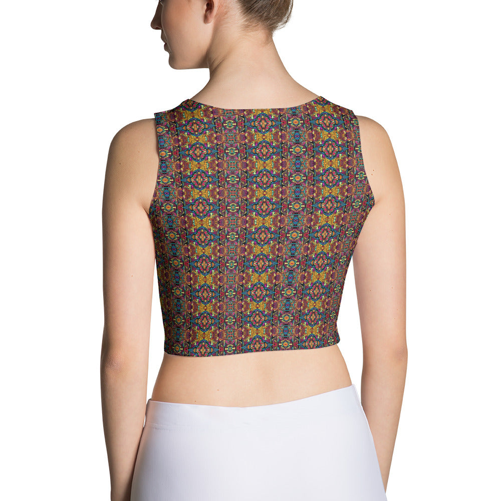 DMV 0087 Psy Artsy Crop Top