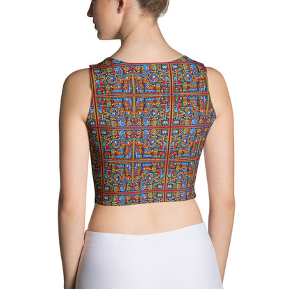 DMV 0066 Psy Artsy Crop Top