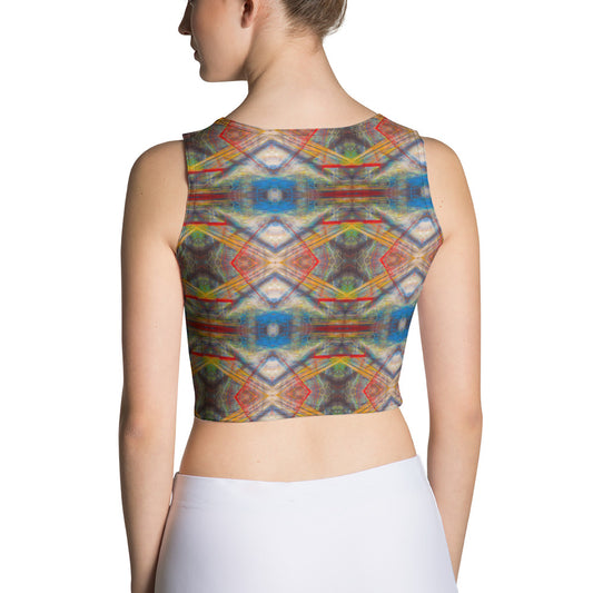 DMV 0159 Avant Garde Artsy Crop Top