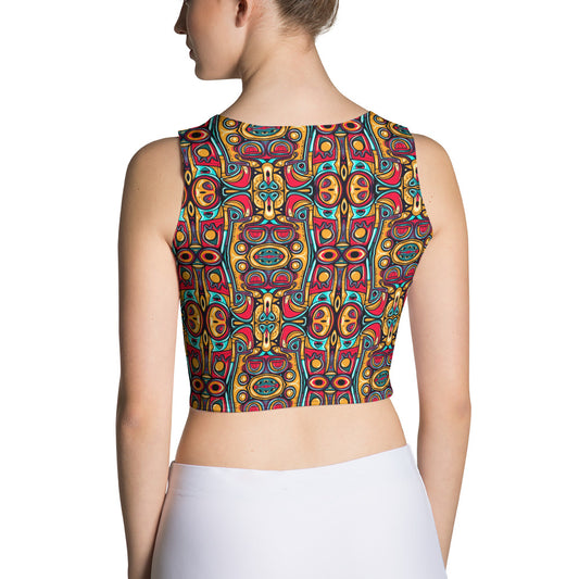 DMV 0249 Psy Artsy Crop Top