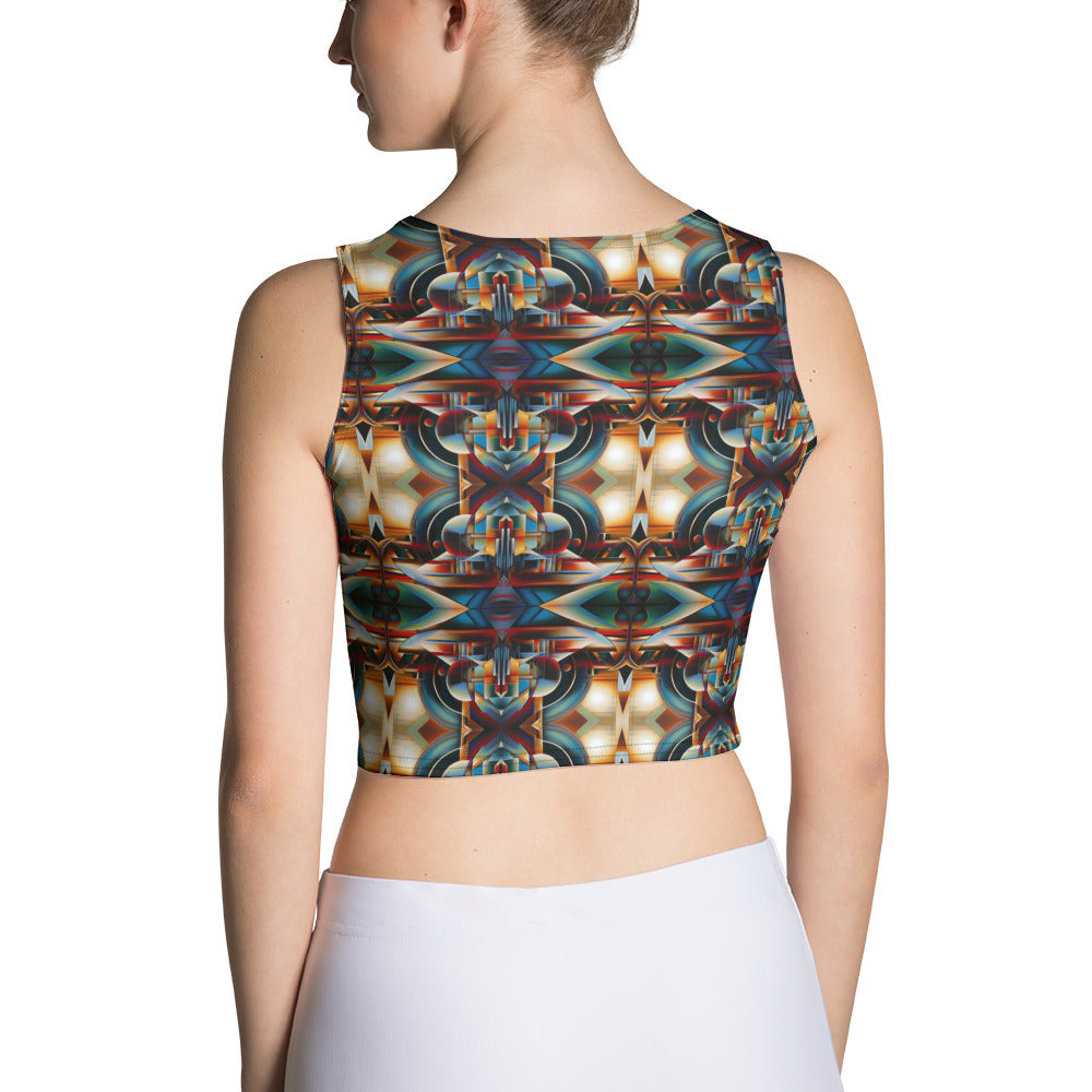 DMV 0127 Conceptual Artsy Crop Top