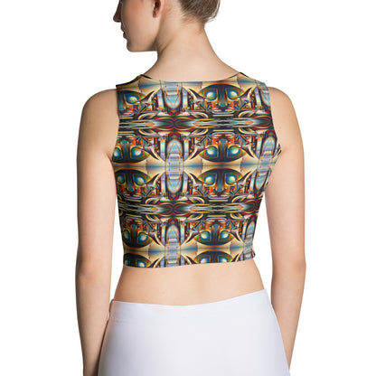 DMV 0135 Conceptual Artsy Crop Top