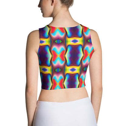 DMV 1350 Psy Artsy Crop Top