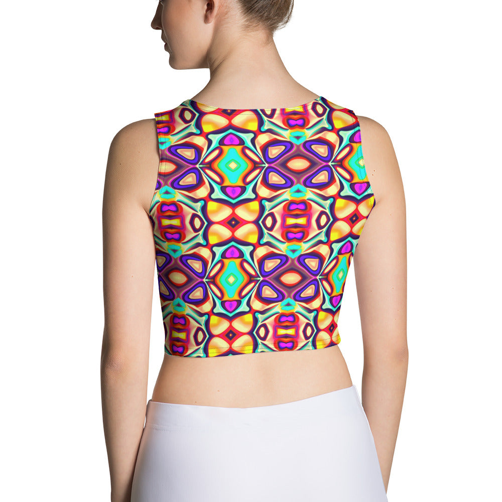 DMV 1357 Psy Artsy Crop Top