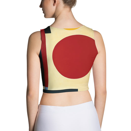 DMV 0205 Abstract Art Crop Top