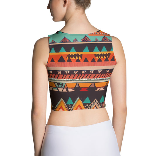 DMV 0415 Boho Crop Top