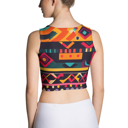 DMV 0409 Boho Crop Top