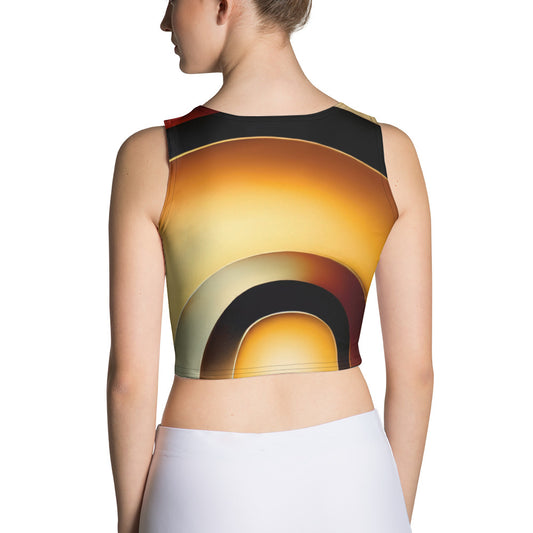 DMV 0261 Retro Art Crop Top